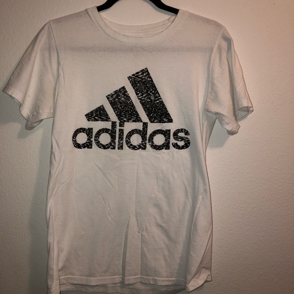 Adidas White T-Shirt - Picture 1 of 3